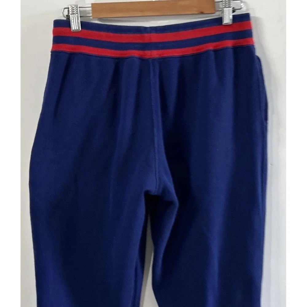 Polo Ralph Lauren Mens Sz Small Blue  Joggers Sweatpants P Logo Blue Red